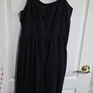 Old Navy Denim Black Romper Black